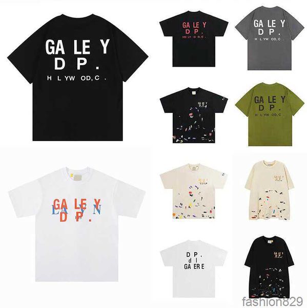 

2023 tees mens t shirts women galleries designer t-shirts cottons man s casual shirt luxurys clothing street shorts sleeve depts clothes, White;black