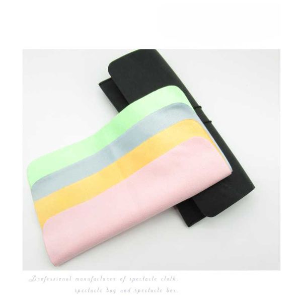 

white/black/gray/beige/coffee 5pcs/lot microfiber glasses lens clothes jewelry piano computer phone screen wipe cloth, Blue
