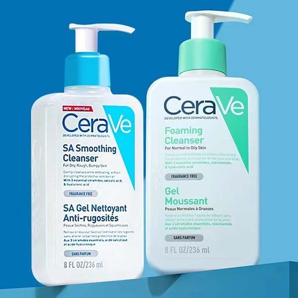 

skin care cream 236ml ceraves sa smoothing cleanser hydrating foaming cleanser moisturising lotion 8fl.oz fragrance face body moisturizing