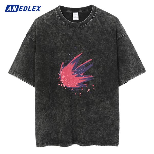 

men's tshirts men washed tshirt harajuku streetwear 230803, White;black