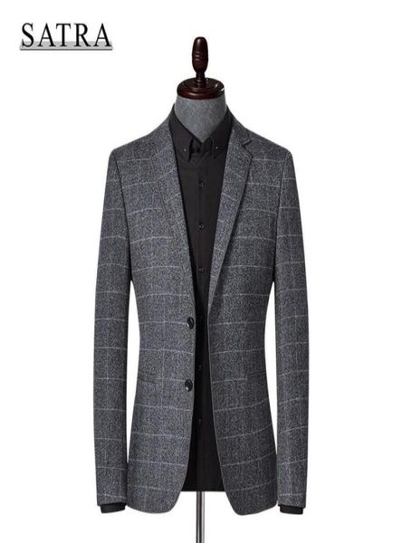 

satra 2021 arrival business casual plaid menmen039s suits jacketsversatile suit men039s blazers9634474, White;black
