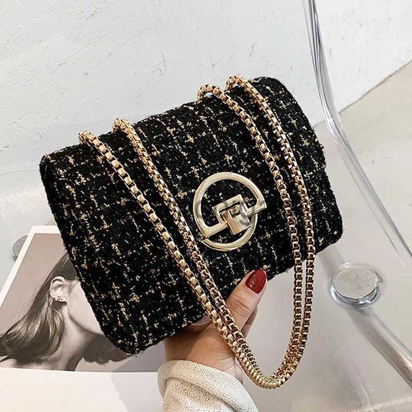 

evening bags 2022 fashion woven bag luxury designer handbag brand women tote bag lady shoulder pu casual chain bags j230804
