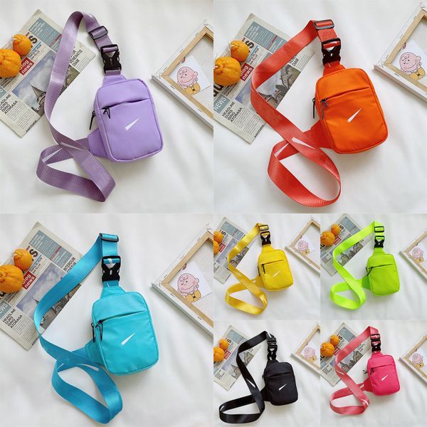 

new backpacks kids bags designer one shoulder messenger bag basketball boys girls summer children chest waist bag jdwo