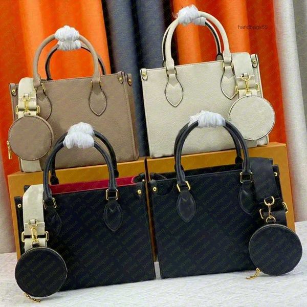 

new 2023 fashion classic shoulder bag handbag women leather handbags womens crossbody clutch tote embossing messenger bags 45659