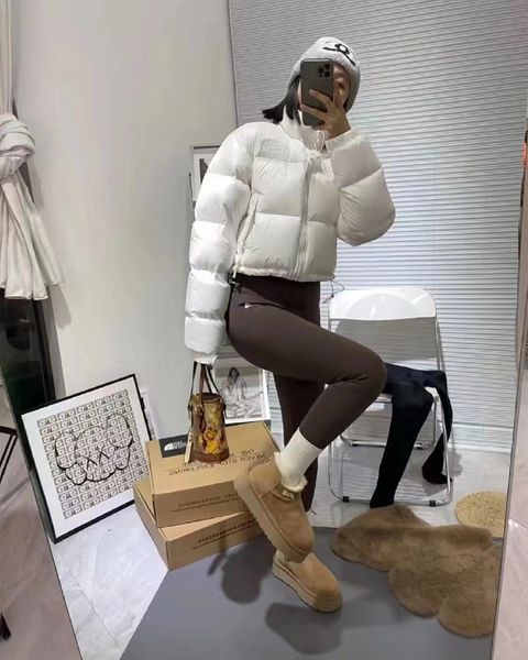 

instagram explosive down jacket women's down parkas jenna with a short down jacket temperament of a girl slim body, Black