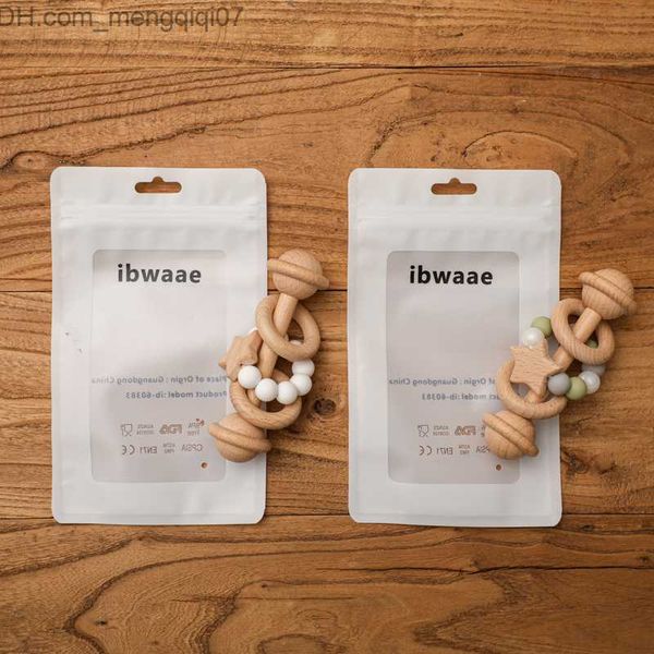 

pacifier holders clips# ibwaae baby toy wooden mallet star hand teeth baby teeth music pacifier chain montessori education cart toy z230805