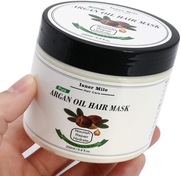 

pure argan oil hair mask nourishing and smooth frizz improvement elitzia9805676