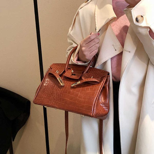 

h ermes brikiss for women fashion atmosphere business commuting bag handbag 2023 early spring new style temperament vers with real logo