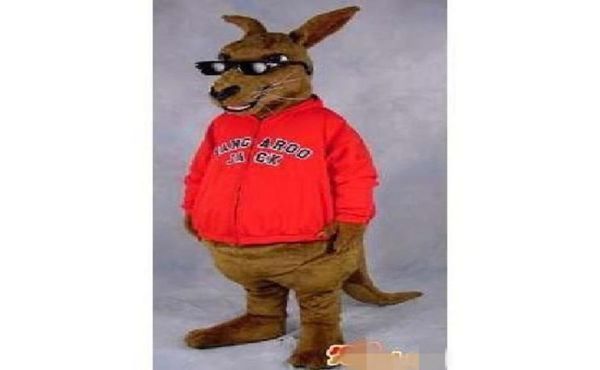 

custom kangaroo mascot costume 01234567891011123157663, Red;yellow