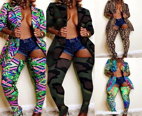 

autumn winter women jacket slim pants twopiece set 2 pcs set jackets nightclub suit size s3xl258w3231370, White