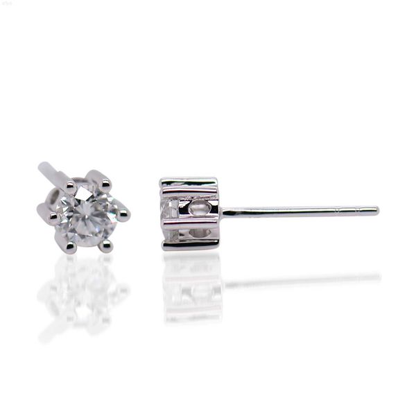 

factory low price whole sale lab grown diamond hthp stud, Golden