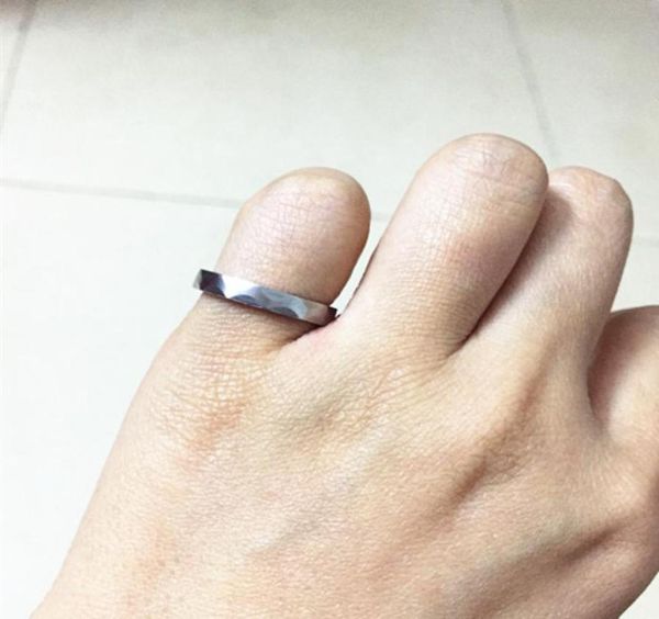 

3mm new collection engineer ring for birthday giftcustom size 5678910 classic canada engineering women men pinky iron rings5078130, Slivery;golden