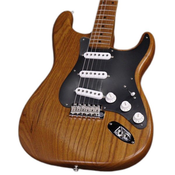 

limited edition 56 st roasted ash natural electric guitar