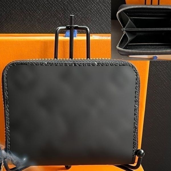 

clutch bags designer bag mens wallet card holder designer wallet genuine leather zipper interior zipper pocket purse luxury purse real leath