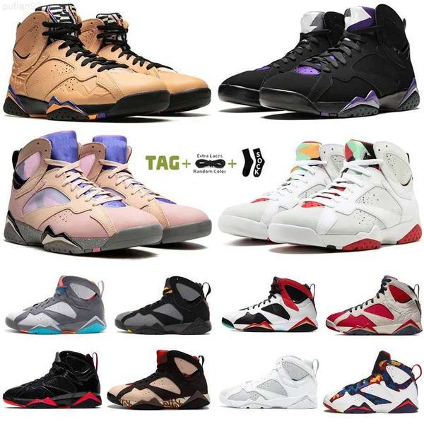 

jumpman 7 men basketball shoes 7s 7blue hare vip og e flint paname citrus shimmer greater china sport trainer sneakerstrainers sports sneake, Black