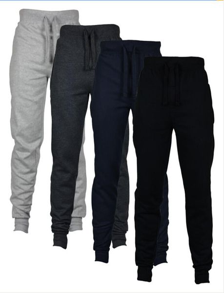 

jogger pants chinos skinny joggers camouflage men new fashion harem pants long solid color pants men trousers8434232, Black