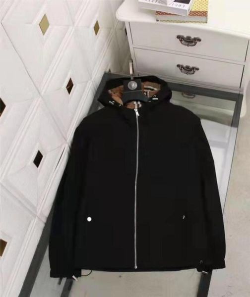 

2021 men039s spring cotton casual fall clothes loose large size men039s doublesided jacket76725648862584, Black;brown