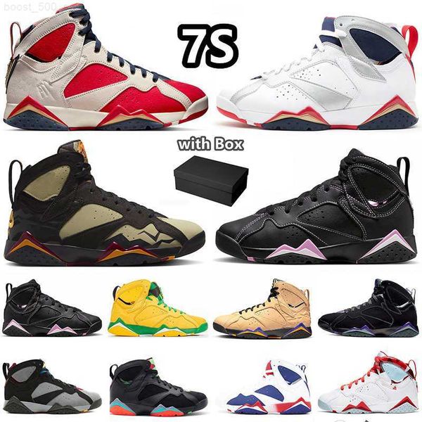 

jumpman 7 7s basketball shoes trophy room new sheriff in town citrus olive quai 54 barely grape afrobeats bordeaux chambray hare mens sports, Black