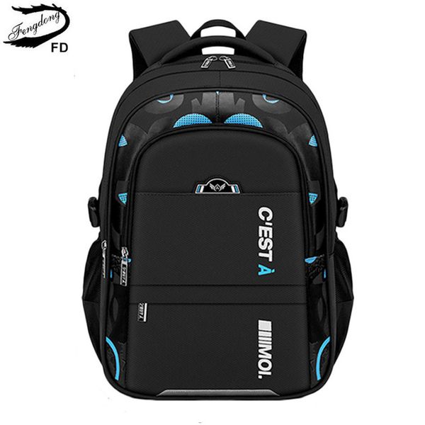 

backpacks fengdong children school bags for boys kids backpack primary schoolbag for teenager boys waterproof backpacks book bag mochila 230