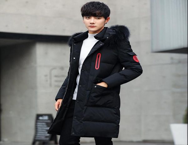 

men039s trench coats 2021 arrival winter jacket men brand clothing cotton thick long coat male quality casual fashion9786162, Tan;black