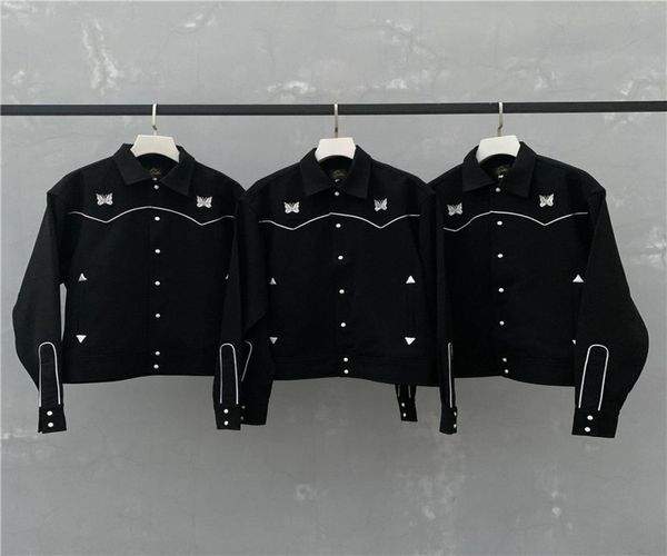 

new jacket men women 1 highquality vintage british style embroidery coats8548061, Black;brown