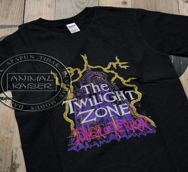 

vtg 90s the zone tower of terror tshirt reprint men039s tshirts7273226, White;black