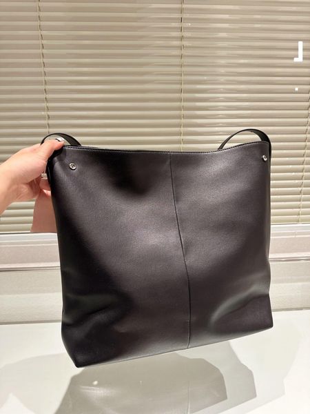 

large capacity tote bag women's computer bag soft leather bag one shoulder bag 2023 new university commuter women's bag