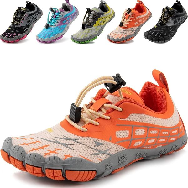 

sneakers swimming shoes boy beach aqua girls quick dry barefoot upstream surfing slippers hiking water wading 230804, Black;red