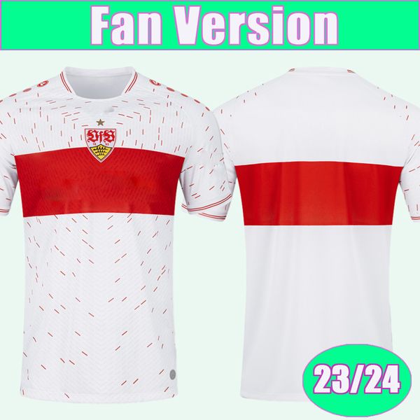 

23 24 ito haraguchi mens soccer jerseys endo vagnoman guirassy jeong cisse mavropanos home white football shirts, Black;yellow