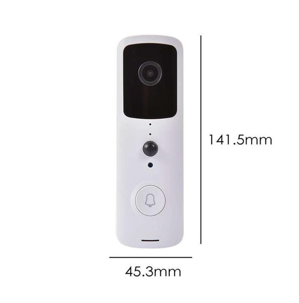 

epacket v30 tuya smart video doorbell wat erproof night vision home security 1080p fhd camera digital visual intercom wifi door be2337613