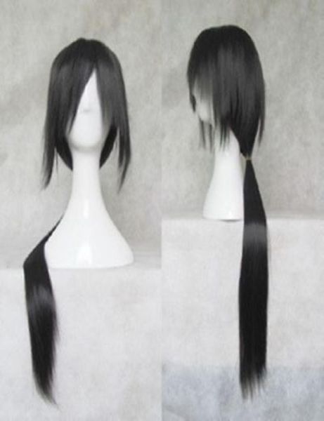 

new uchiha itachi cosplay long straight black wig 80cm0121698085, Black;brown