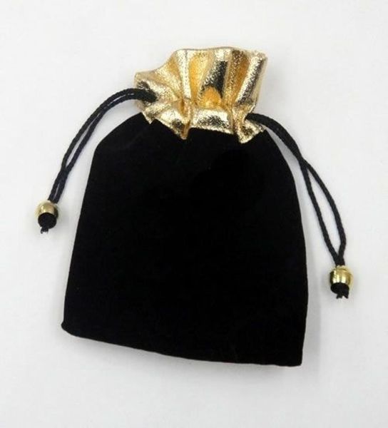 

100pcslot black velvet jewelry packaging display pouches bags for craft fashion gift b092985943, Pink;blue