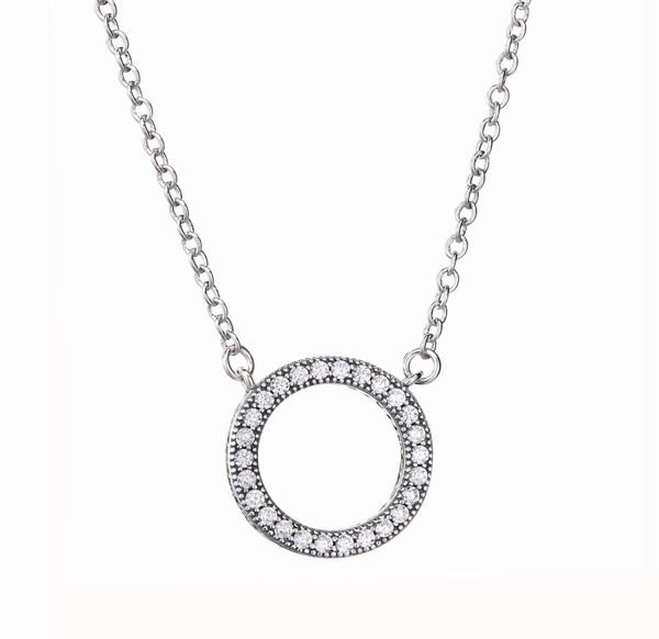 

2019 ztung pdn2 classic 925 sterling silver 50cm necklace with pendant fine jewelry single circle fits pendant necklace2550259