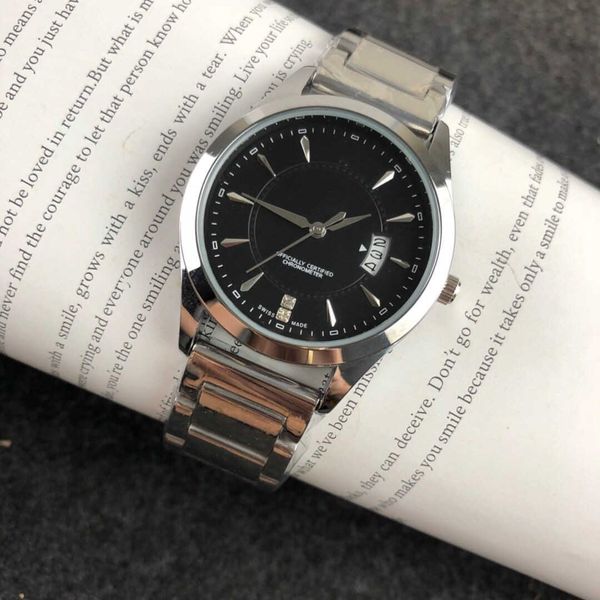 

watches quartz watch men's labor logbook business fashion watch, Silver