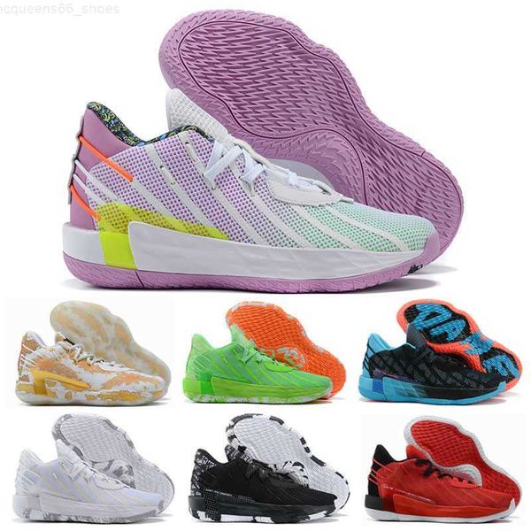 

damian lillard vii suede 7s dame 7 basketball shoes men women white black sports dames trainers sneakers 40-46 2021