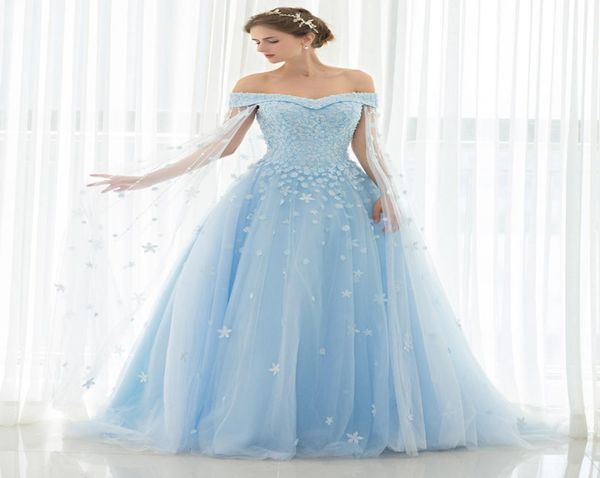

2018 fashion designer prom dresses elegant formal evening dresses tulle a line handmade flowers evening gowns long party formal dr8516926, Black