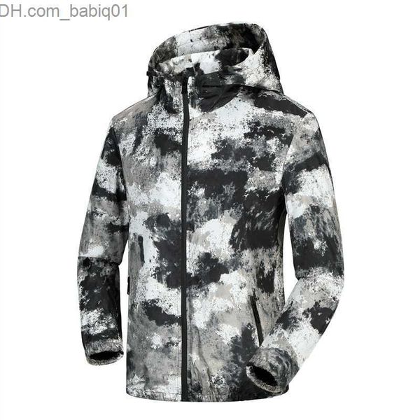 

men's jackets spring mens clothing jacket plus size coats male water proof hooded oversize windbreak outwear camping sweatshirts t23080, Black;brown