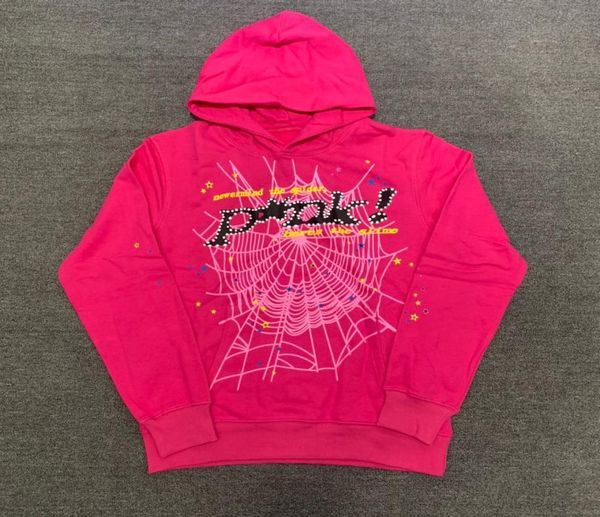 

pink young thug angel hoodies men women 11 web pullover sweatshirts streetwear3068930, Black