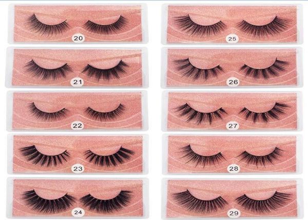 

3d mink eyelashes super natural thick volume messy extended version9547509