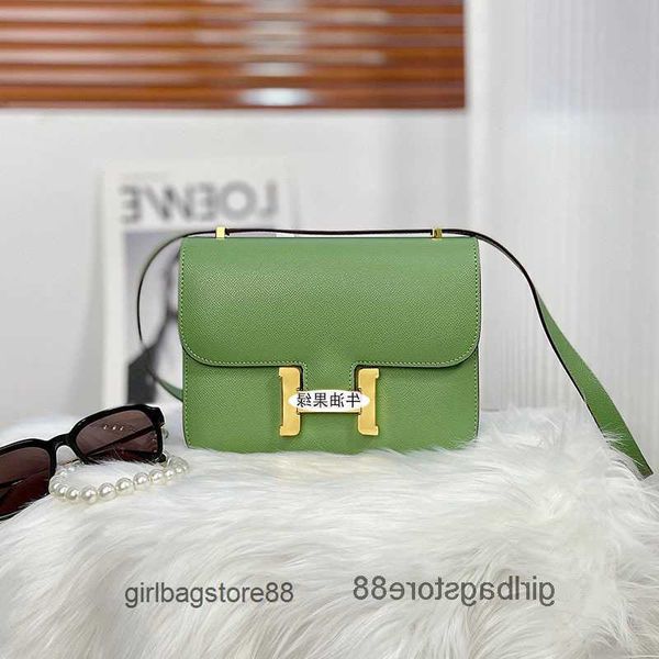 

h ermes flight bags h classic designer lady purse bag fashionable leather versatile mini small square premium one shoulder crossbody tofu q0