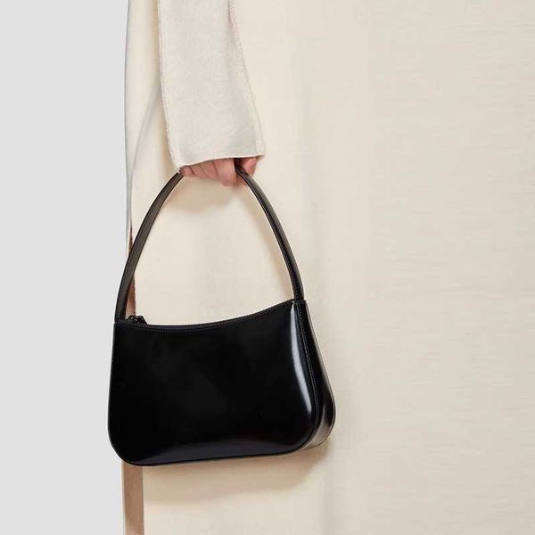 

niche design bag spring and summer new fashion leopard print small square bag handheld armpit shoulder bag 0811