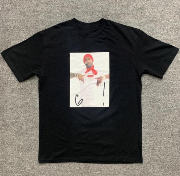 

summer spring usa men women tshirts rap singer po tee fashion hip hop skateboard high street tshirt32335999294105, White;black