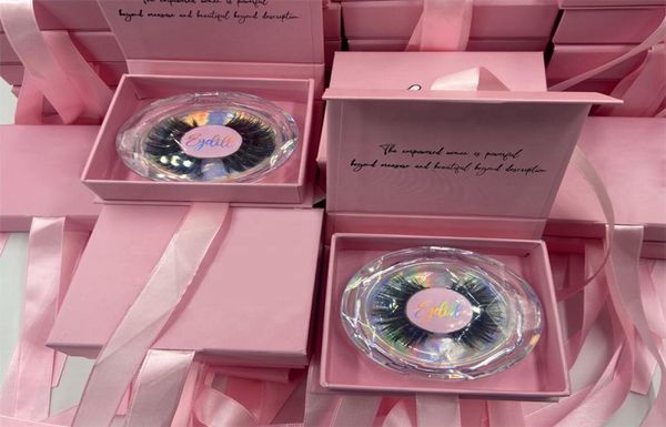 

whole factory customized boxes full strip lashes plant fiber 15mm 3d 20mm faux mink eyelashes vend3362493