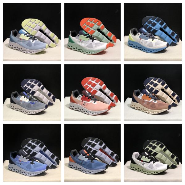 

on running shoes black white chambray lavender cork fawn lake sky flame mens womens designer trainers cloudstratus cloudswift outdoor sneake