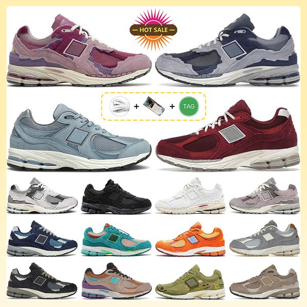 

n2002 2002r running shoes protection pack pink rain cloud phantom sea salt sail black grey purple beauty designer bowling b2002 trainers sne