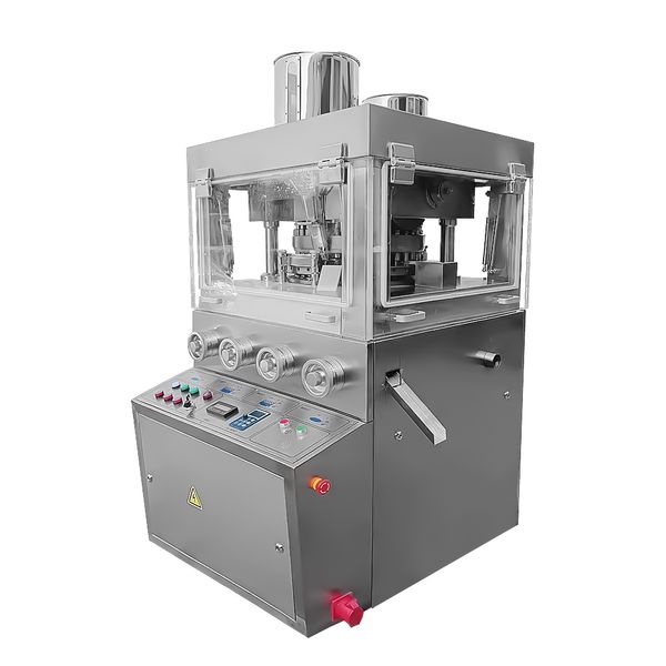 

zp-19/33/35/37/41b normal style rotary tablet die press with touchscreen high pressing camphor charcoal pressing machine