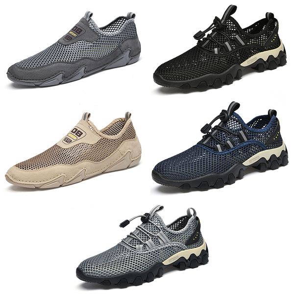 

2023 designer style mountain shoes men black grey brow bule beige light mens trainers outdoor sports sneakers color 5