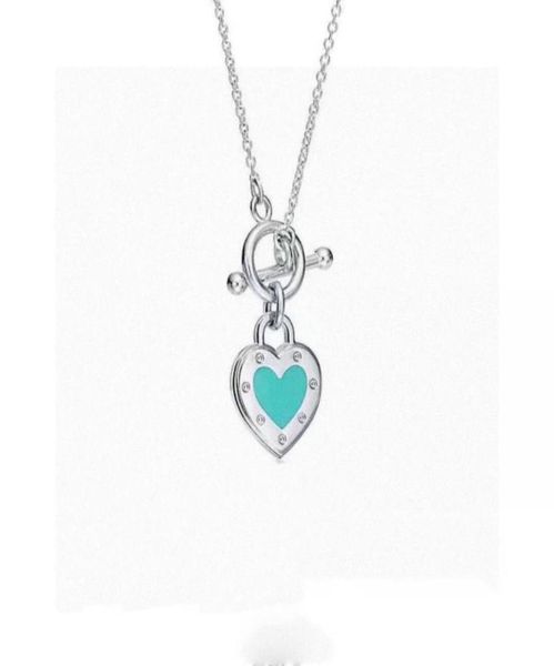 

luxurys designers necklace for women red heart necklaces jewelry craft love pendant necklace anniversary birthday gift high qualit8206972, Silver
