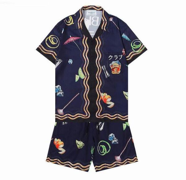 

realfine tracksuit 5a casa club nuit short tracksuits for men size m3xl suit shirts and pants4762945, Gray