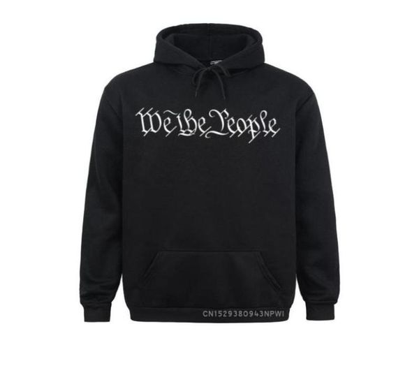 

men039s hoodies sweatshirts american flag usa we the people pullover unique men coming thanksgiving day long sleeve winter cl1265240, Black